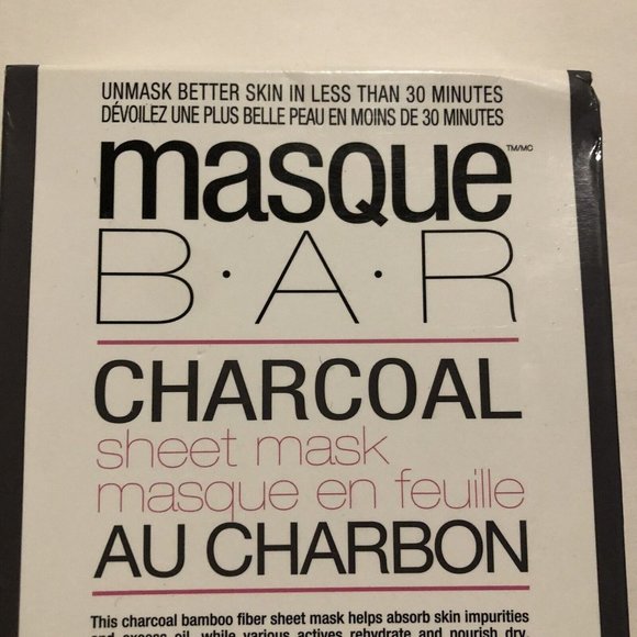 Masque BAR Charcoal Sheet Mask. Masks set of 3 - Picture 3 of 5